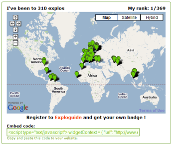 ExploGuide widget