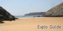 Vazen beach and hole, Belle-Ile Vazen beach and hole, Belle-Ile