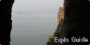 Hermitage in caves 40m above the Prespa lake Hermitage in caves 40m above the Prespa lake