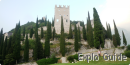 Arco ruined castle, Lago di Garda Arco ruined castle, Lago di Garda