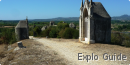 Gignac church and cross stations Gignac church and cross stations
