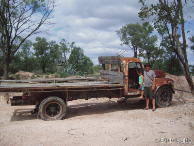 Lightning Ridge, lost mines in the outback, added by Nymboida Lightning Ridge, lost mines in the outback, added by Nymboida