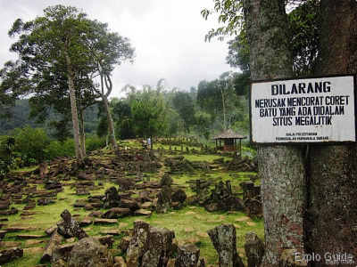 ExploGuide - Off the beaten path travel and alternative tourism database, offtrack destinations Megalithic Site of Gunung Padang