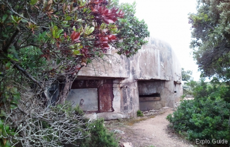 Santa Manza Maginot bunker, Sant'Amanza gulf ExploGuide - Off the Path Travel and Alternative Tourism database