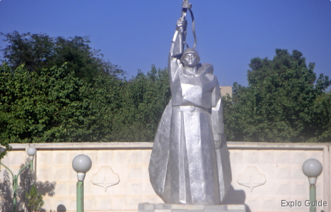 Russian citadel, Afghanistan war museum, Termez