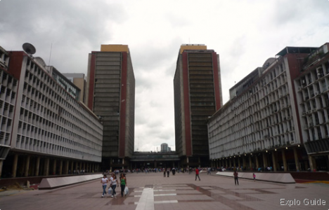 Centro Simon Bolivar towers, Caracas centro