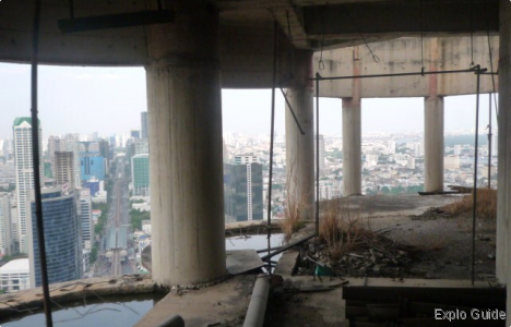 Bangkok's ghost tower, Sathorn Unique ExploGuide - Off the Path Travel and Alternative Tourism database