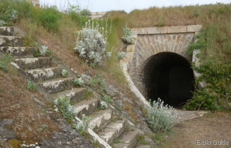 old fort 1883 : entry of underground ExploGuide - Off the Path Travel and Alternative Tourism database