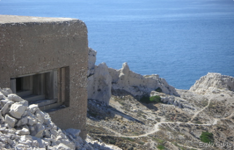 Semaphore battery, Frioul islands Explo-guide - Alternative travel database