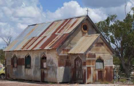 Corrugated iron church ExploGuide - Off the Path Travel and Alternative Tourism database