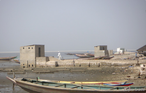 Dionwar village, Sine Saloum delta Dionwar village, Sine Saloum delta