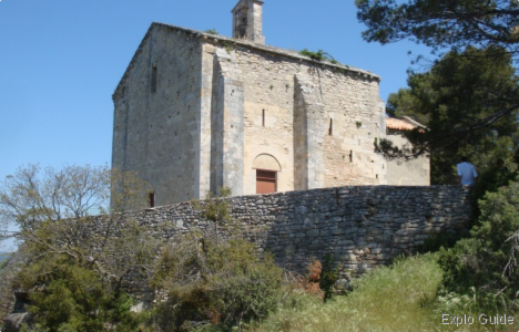 Notre-Dame-du-Château, chapel, St Etienne du Grès ExploGuide - Off the Path Travel and Alternative Tourism database