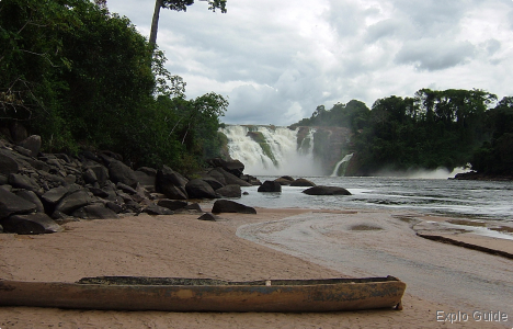 Salto Para from beneath - take a swim! ExploGuide - Off the Path Travel and Alternative Tourism database