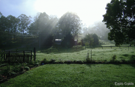Early morning in Nymboida Village ExploGuide - Off the Path Travel and Alternative Tourism database