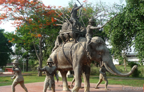The Elephant Kraal, Ayutthaya The Elephant Kraal, Ayutthaya