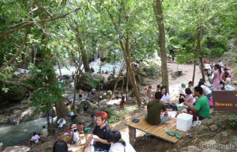 Erawan waterfalls, Kanchanaburi