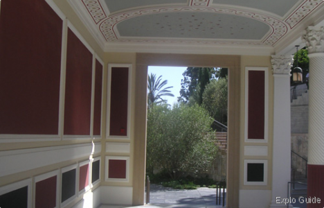 The Getty villa, Malibu, California ExploGuide - Off the beaten path travel and alternative tourism database, offtrack destinations