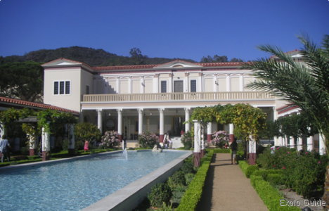 The Getty villa, Malibu, California ExploGuide - Off the beaten path travel and alternative tourism database, offtrack destinations