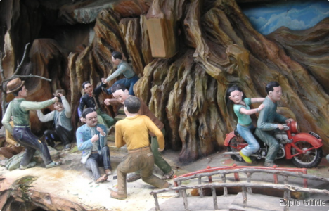 Haw Par Villa park, Singapore ExploGuide - Off the beaten path travel and alternative tourism database, offtrack destinations