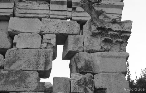 Niha Roman temples
