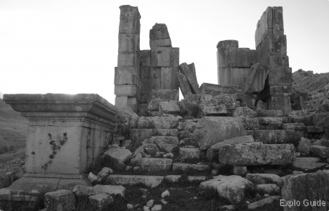 Niha Roman temples