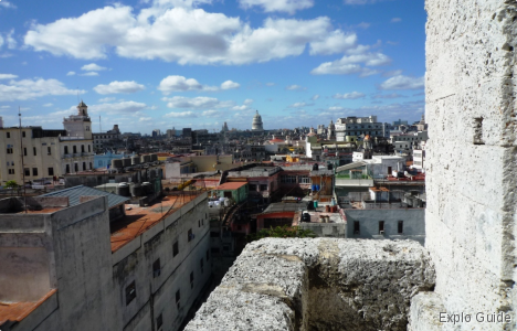 Iglesia y Monasterio de San Francisco, Habana Vieja, view from the steeple ExploGuide - Off the beaten path travel and alternative tourism database, offtrack destinations