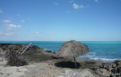 Playa Perla Blanca, Cayo Santa Maria, lost resort Playa Perla Blanca, Cayo Santa Maria, lost resort