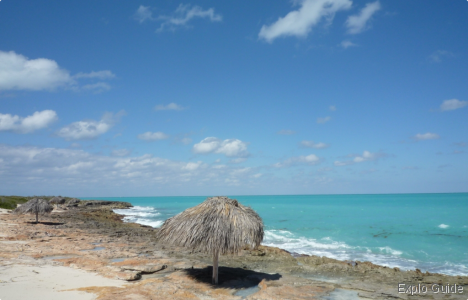 Playa Perla Blanca, Cayo Santa Maria, lost resort Playa Perla Blanca, Cayo Santa Maria, lost resort