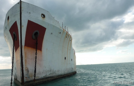 San Pasqual ship wreck, Cayo Las Brujas, Santa Maria ExploGuide - Off the Path Travel and Alternative travel database