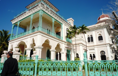 Palacio de Valle arabic style palace, Punta Gorda, Cienfuegos ExploGuide - Off the beaten path travel and alternative tourism database, offtrack destinations