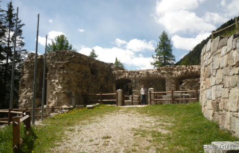 Chiusa di Strino Austrian fort, forte Velon, Vermiglio, Trentino ExploGuide - Off the beaten path travel and alternative tourism database, offtrack destinations