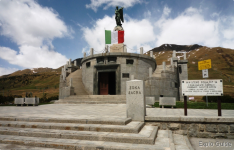 Del Tonale WW1 military sanctuary, Tonale pass ExploGuide - Off the beaten path travel and alternative tourism database, offtrack destinations