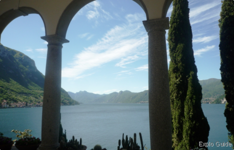 Villa Monastero gardens, Varenna, Como lake, the entrance ExploGuide - Off the beaten path travel and alternative tourism database, offtrack destinations
