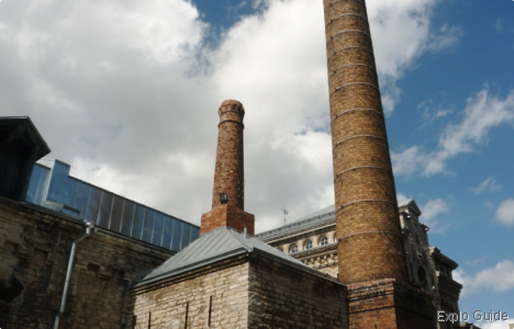 Chimney, close to the bars and restaurants, Rottermann Quarter, Tallin ExploGuide - Off the Path Travel and Alternative Tourism database