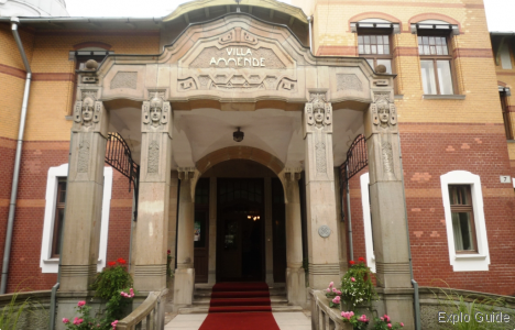 Villa Ammende, Art Nouveau, Pärnu, hallway ExploGuide - Off the Path Travel and Alternative Tourism database