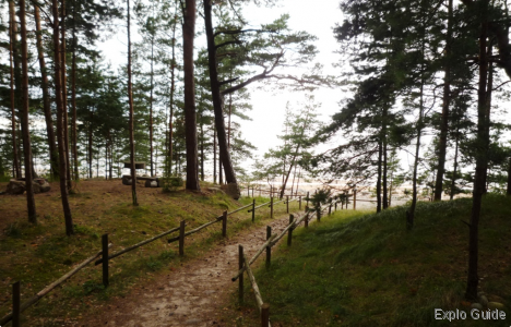 Veczemes Red cliffs, Mantini, Salacgrïva ExploGuide - Off the Path Travel and Alternative Tourism database