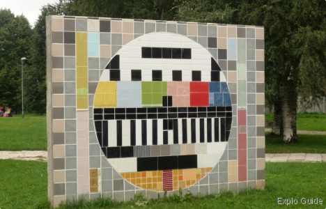 TV sculpture, Riga ExploGuide - Off the beaten path travel and alternative tourism database, offtrack destinations