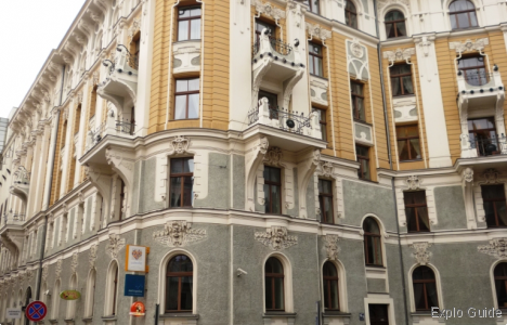 Art Nouveau residence, Gertrudes iela, Riga ExploGuide - Off the Path Travel and Alternative Tourism database