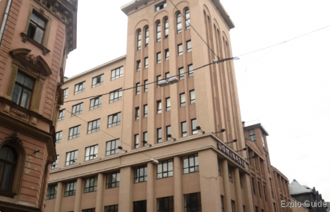 Dzirnavu iela 57, Art Deco Administrative building, Riga ExploGuide - Off the Path Travel and Alternative Tourism database