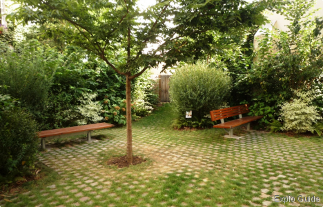 Jardin Anne Frank garden, Le Marais, Paris ExploGuide - Off the Path Travel and Alternative Tourism database