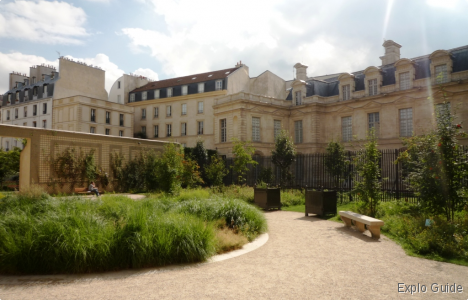 Jardin Anne Frank garden, Le Marais, Paris ExploGuide - Off the Path Travel and Alternative Tourism database