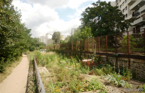 La Promenade Plantée park, vegetable garden ExploGuide - Off the Path Travel and Alternative Tourism database