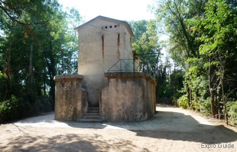 Roquemengarde water mill, Paulhan. Electric building. ExploGuide - Off the Path Travel and Alternative Tourism database