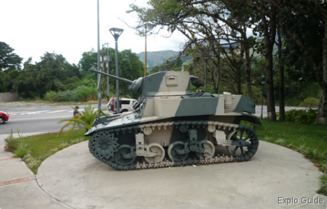Parque del Ejercito battle tanks, Merida Parque del Ejercito battle tanks, Merida