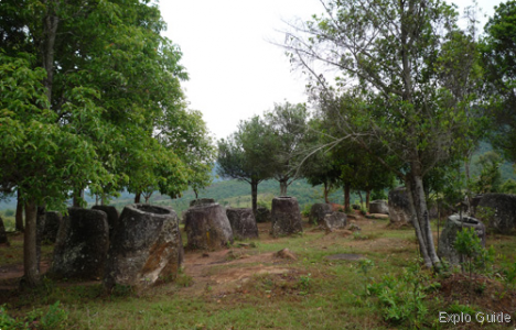 Plain of Jars site 3, Phonsavan, Xieng Khouang Plain of Jars site 3, Phonsavan, Xieng Khouang