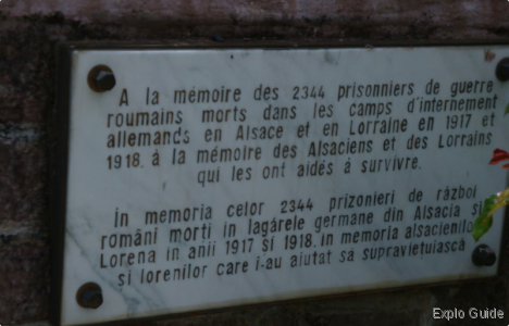 Romanian Military Cemetery, Soulzmatt, Alsace Explo-guide - Alternative travel database