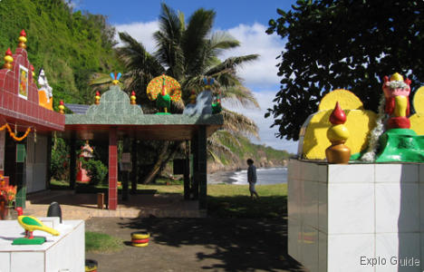 Sainte-Suzanne Hindu temple, Réunion island