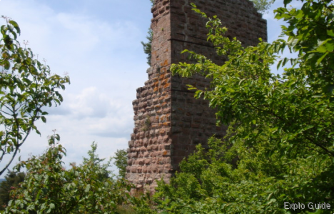 Salm castle, Pierre Percée, Vosges Explo-guide - Alternative travel database