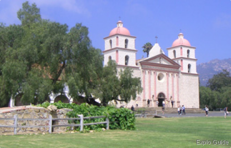 Santa Barbara mission, California ExploGuide - Off the beaten path travel and alternative tourism database, offtrack destinations