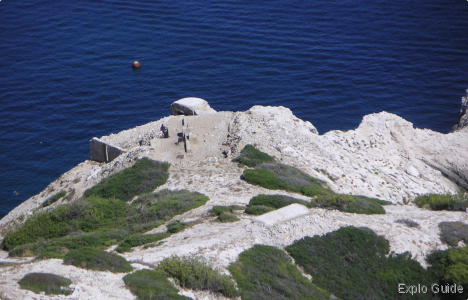 Semaphore battery, Frioul islands Explo-guide - Alternative travel database